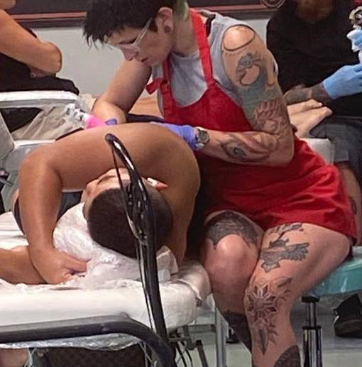 Sterile tattoo shop Youngsville LA interior, safe and professional environment